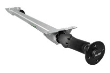 Essieu non freiné AL-KO OPTIMA pour remorque 750kg 1260mm 1573mm 4x100