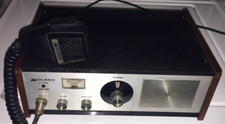 1975 Midland 13-879B 23 channel CB base unit with microphone tested & working