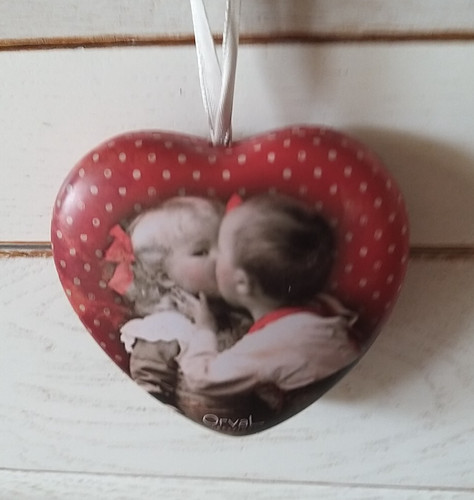 Boite coeur enfants amoureux - boite,