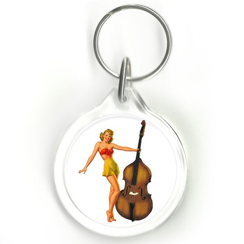 Porte clés pin - porte, 50's