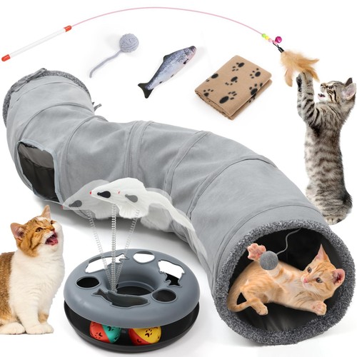 Tunnel pour chat pliable - tunnel,