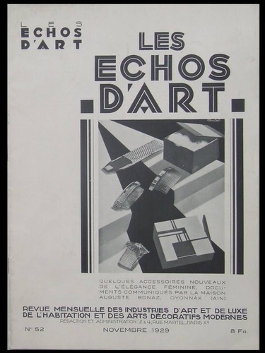 Les echos art 52 1929 - echos, n°52