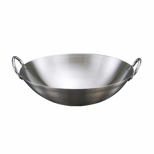 Wok fond rond robuste - à,
