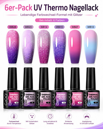 Lot thermo gel sparkle - lot,