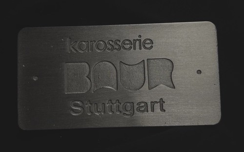 Plaque signalétique bmw - plaque,