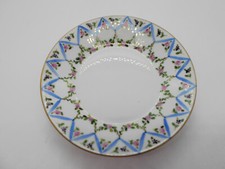 LIMOGES PORCELAIN GARLAND SAUCER MODEL CREATED FOR M. & Mme LEBEAU