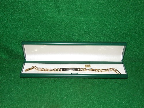 Gourmette bracelet plaqué - , or