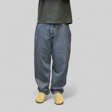 Stanley baggy fit wide leg carpenter denim jeans blue W36 x L32