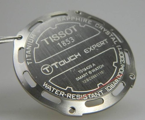 Tissot touch fond - fond, boîte
