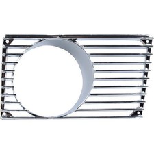 Grille chromée de phare pour
