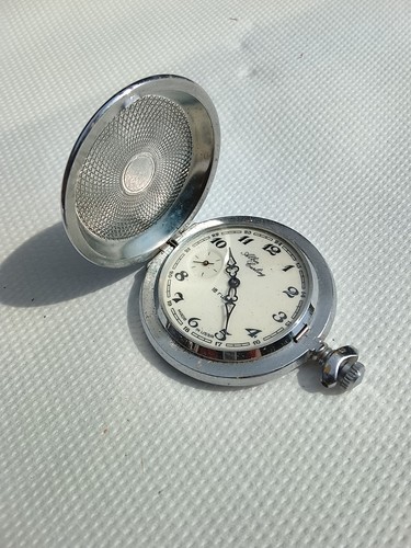 Albin curling montre poche - de,