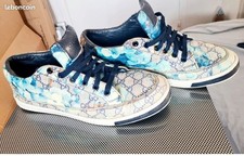 Chaussures Gucci Homme Bleu