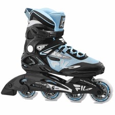 Fila Héritage Comp Damen-Inline Patins Rollers en Ligne Fitness Noir Bleu