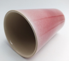 Ceramic roller vase bears the label of the Atelier de L'Arche Pierrefonds