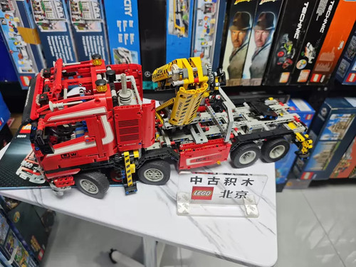 Lego 8258 technic crane truck - lego,