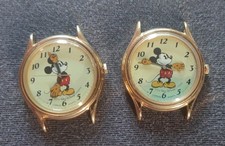 2 montres lorus seiko wald disney mickey bras articulés V515-6000