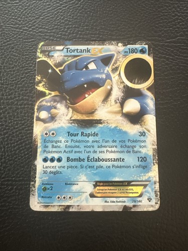 Carte pokémon tortank - pokémon, ex