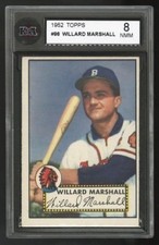 1952 TOPPS BASEBALL CARDS ~