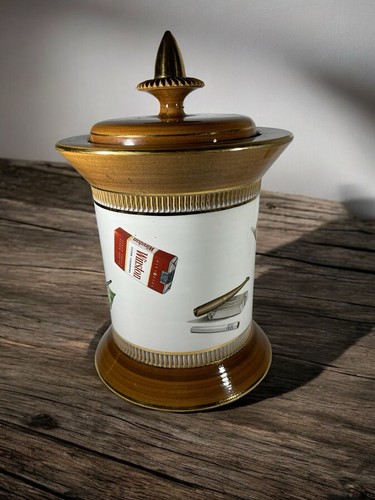 Pot tabac vintage en - a,