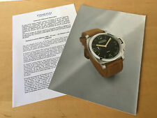 Kit De Presse PANERAI Luminor Marina 1950 47MM Image + Détails - Note De Presse