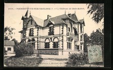 Old postcard Pierrefitte-sur-Sauldre, Chateau de Bois-Rabot 1906 