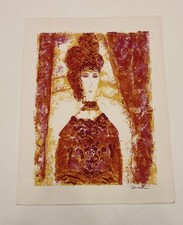 Lithographie Signée Gabriel