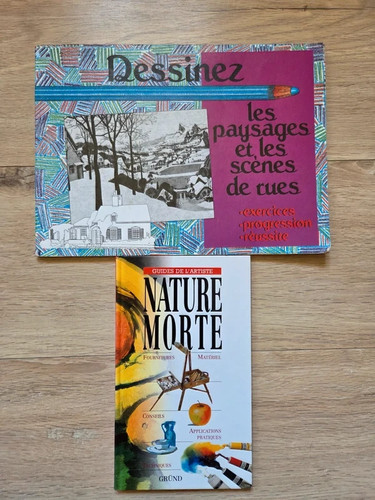 Techniques peinture à - de, la
