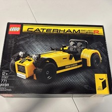 Lego 21307 Caterham Seven 620R Cert Complete W/ Inst., Box and Spares Rebagged