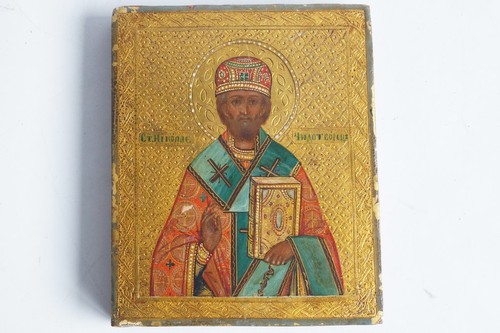 Icône orthodoxe saint nicolas - icône,