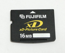 CARTE MEMOIRE FUJIFILM XD-PICTURE CARD 16 MB OFFICIELLE APPAREIL PHOTO TESTE