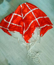 Chinese Military Retired Orange-red Guiding Chute Parachute Chute Parachute
