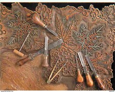 Art - Print Board Detail and Wood Engraving Tools - CPM - Vo