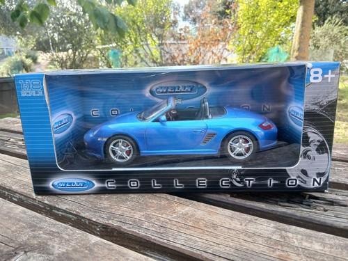 Welly porsche boxster s - 1/18,