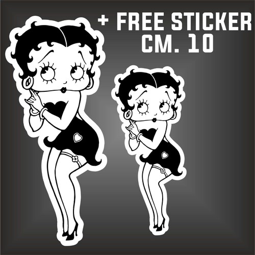 Autocollant betty boop - autocollant,