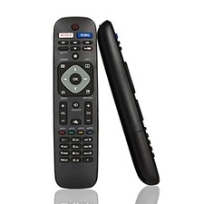 TV Remote Control NH500UP For ALL PHILIPS LCD LED Smart TV Netflix Vudu Youtube