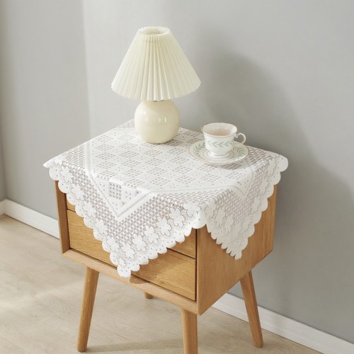Nappe dentelle rectangulaire
