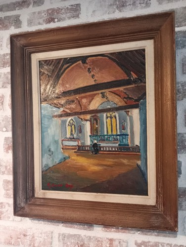 Tableau ancien signé robert - signé,