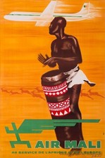 AFFICHE Poster Afrique Mali