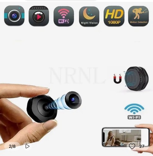 Mini caméra 1080p wifi - ,