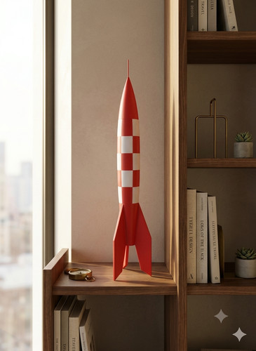 Fusée tintin xlfr objectif - fusée,