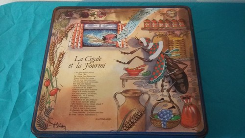 Rare ancienne boite - boite, en