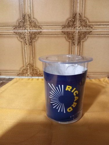Verre ricard demi soleil - verre,