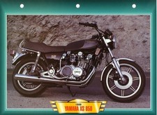 Fiche Moto : YAMAHA XS 850
