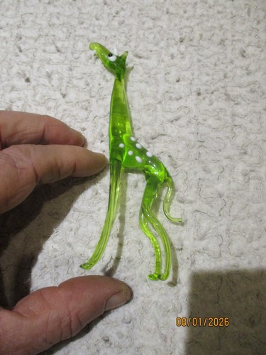 Jolie petite girafe - jolie, verre