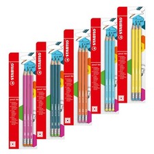 Crayon scolaire hexagonal avec