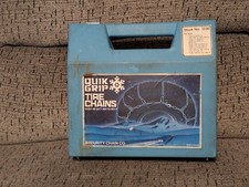 Quik Grip  Security Chain Co  Stock  No. 1230 Tire Chains With Case 