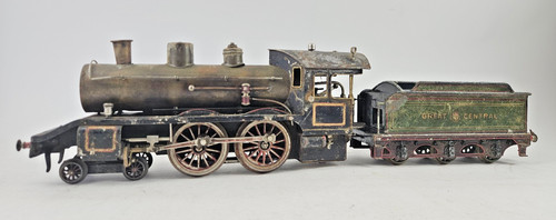 Locomotive vapeur - à,