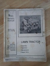 Sears Lawn Tractor Owner's