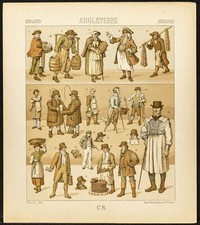 1890 - Angleterre - Costumes