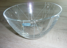 COUPE FRUIT/ SALADIER MODELE ORCHIDEE JG DURAND CRISTAL D'ARQUES DIAMETRE 21 CM